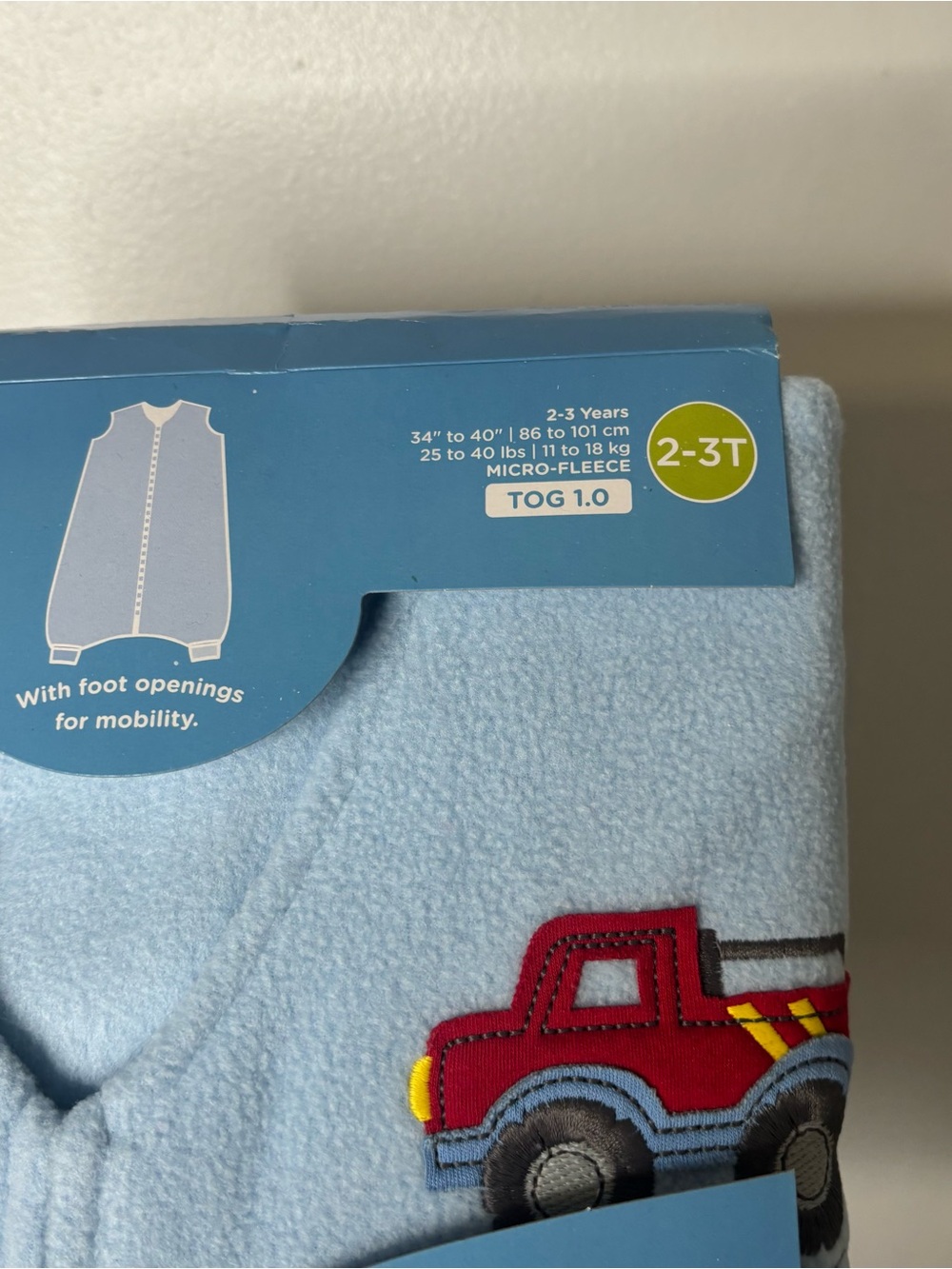 New Halo Sleep Sack Big Kids Blue 2T-3T - Picture 5 of 12